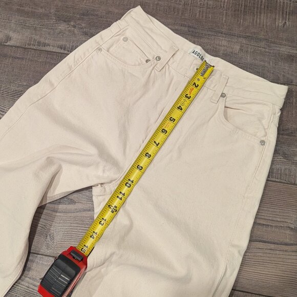 AGOLDE X REVOLVE Women Remy High Rise Straight Leg Denim Jeans in Paper 24 - Picture 5 of 12